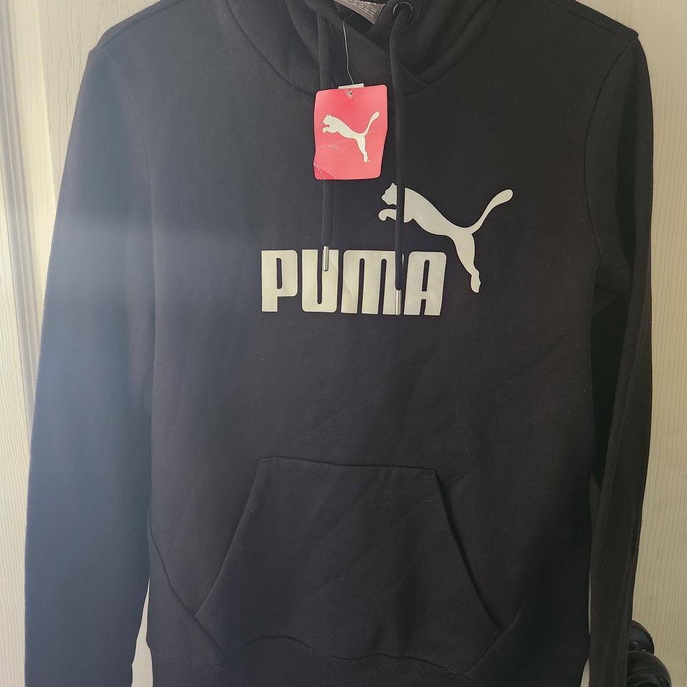 PUMA Women's Black Pullover Hoodie